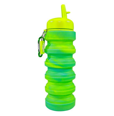 imagSmily Kiddos Silicone Lemon Green Water Bottle