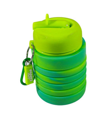 imagSmily Kiddos Silicone Lemon Green Water Bottle