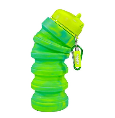 imagSmily Kiddos Silicone Lemon Green Water Bottle