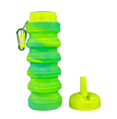 imagSmily Kiddos Silicone Lemon Green Water Bottle