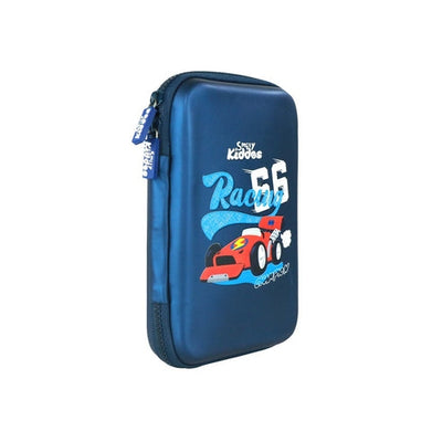 imagSmily kiddos Single Compartment Race Car - Navy Blue