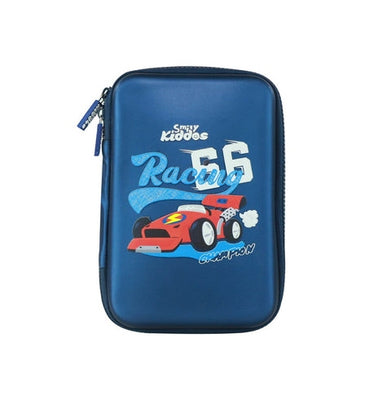 imagSmily kiddos Single Compartment Race Car - Navy Blue
