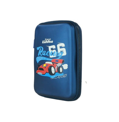 imagSmily kiddos Single Compartment Race Car - Navy Blue