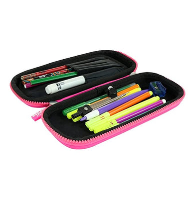 imagSmily Kiddos Small EVA Pencil Case - Ice Cream Pink