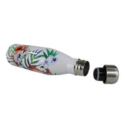 image //www.c...Smily Kiddos Steel Water Bottle 500 ML- Flamingo White