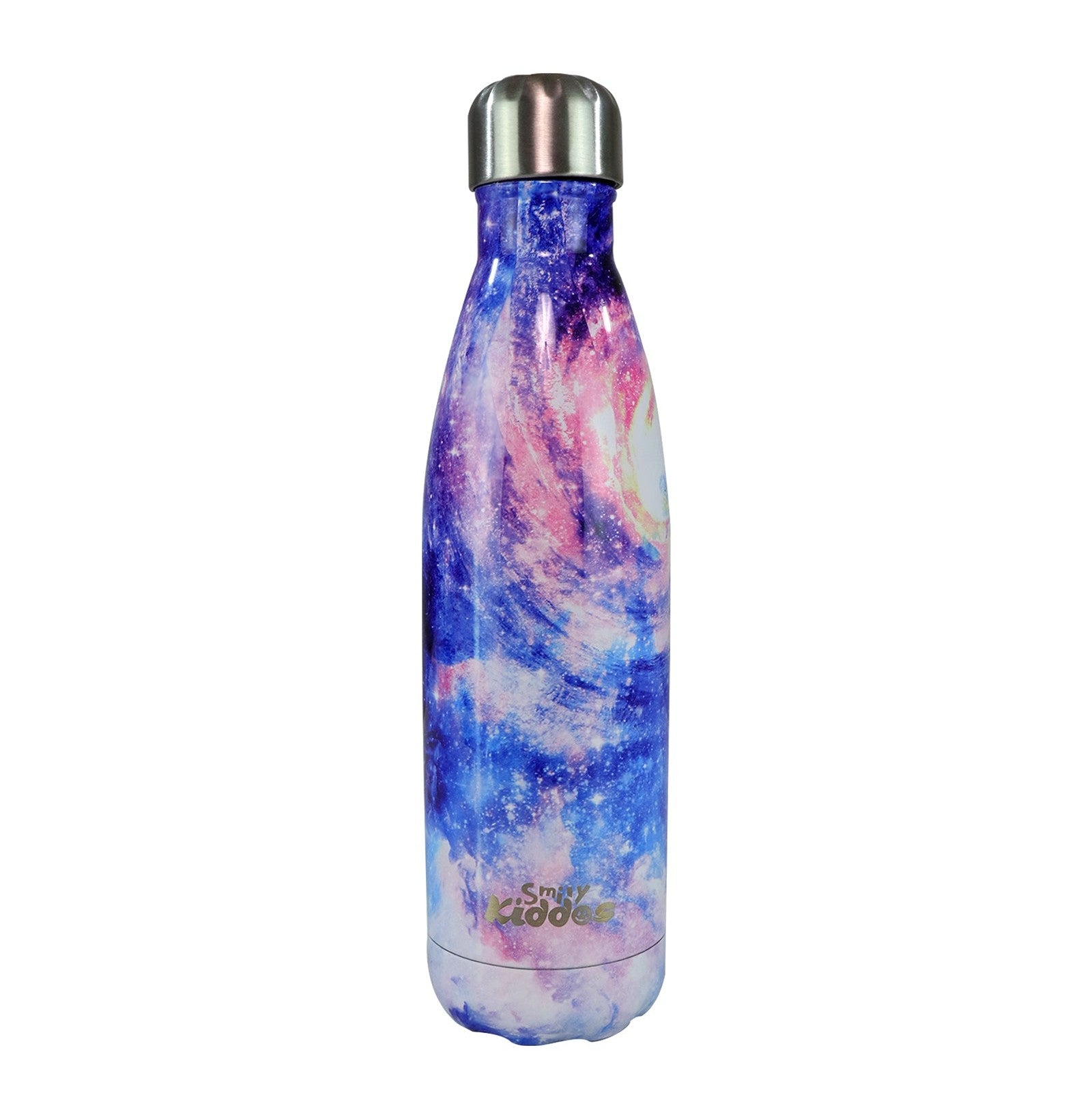 Smily Kiddos Starry Night Purple Stainless Steel Water Bottle 500 ML