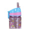 imag1Smily Kiddos Straight Water Bottle With Flip Top Nozzle Unicon Theme - Pink & Blue