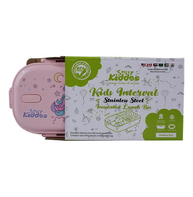 imagSmily Kiddos Uncorn Steel Lunch Box Purple - Medium-Sk16001620