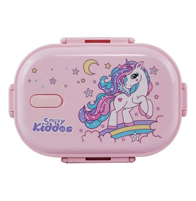 imagSmily Kiddos Uncorn Steel Lunch Box Purple - Medium-Sk16001620