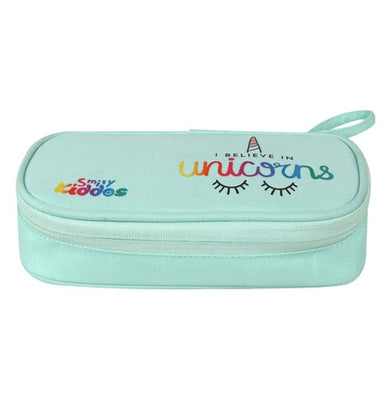 imagSmily Kiddos Zipper Pencil Pouch Unicorn Seagreen-MK11001613