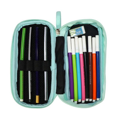 imagSmily Kiddos Zipper Pencil Pouch Unicorn Seagreen-MK11001613