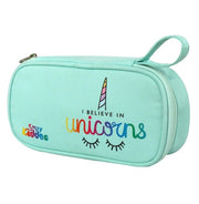 image //www.c...Smily Kiddos Zipper Pencil Pouch Unicorn Seagreen-MK11001613