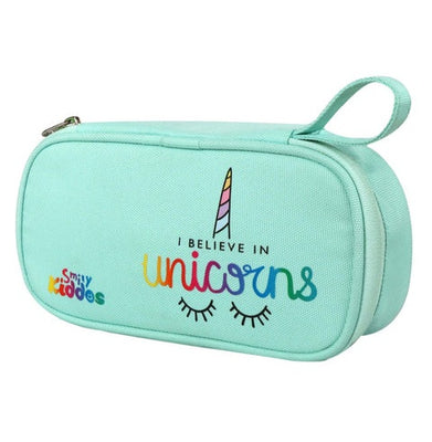 imagSmily Kiddos Zipper Pencil Pouch Unicorn Seagreen-MK11001613