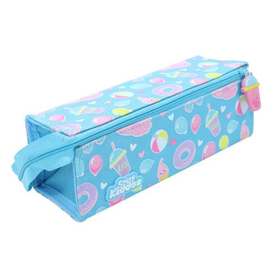 imagSmily Tray Pencil Case Light Blue