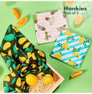 image //www.c...SOML! Summer Of My Life! Men's Hankies, 100% Organic Cotton, Pack of 3