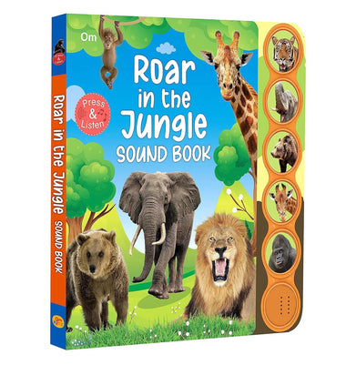 imagSOUND BOOK FIVE BUTTON ROAR IN THE JUNGLE