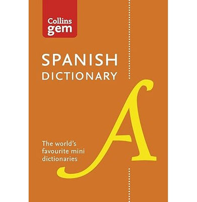 imagSpanish Gem Dictionary: The world's favourite mini dictionaries Collins Gem Paperback Collins Dictionaries