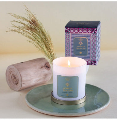 imagSparkly Night Air Soy Wax Jar Candle - 200 G