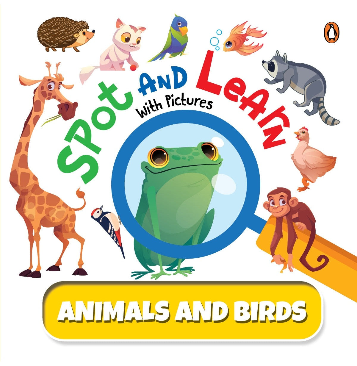 Spot And Learn With Pictures: Animals & Birds