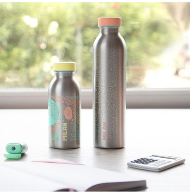 imagStainless Steel Isothermal Bottle 0.59 L Silver Series, Pink