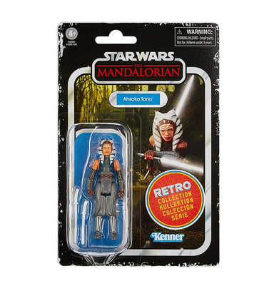 imagStar Wars Retro Collection Ahsoka Tano Toy 3.75-Inch-Scale The Mandalorian Collectible Action Figure