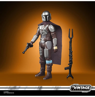 imagStar Wars Retro Collection The Mandalorian Beskar Toy 3.75-Inch-Scale The Mandalorian Collectible Action Figure