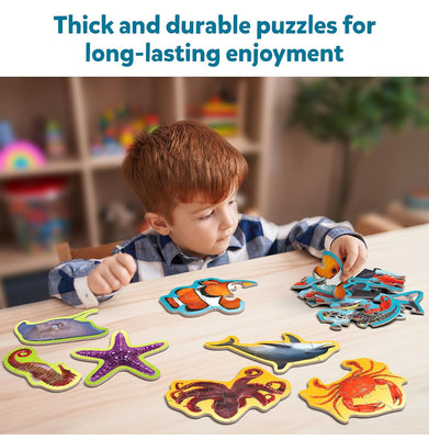 imagStep By Step Puzzles - Underwater Animals