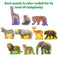 imag4Step By Step Puzzles - Wild Animals