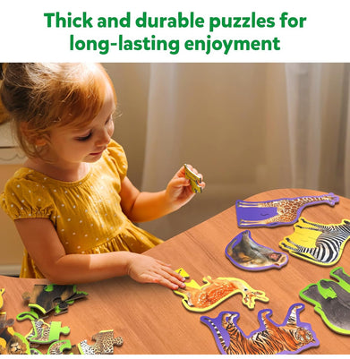 imagStep By Step Puzzles - Wild Animals