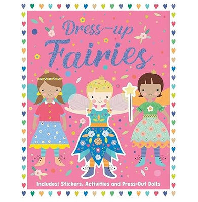 imagSticker Dress:Up Book : Create Your Own Sticker Outfits for these Fluttering Fairies Paperback Parragon