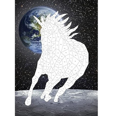 imagSticker Mosaics: Unicorn Universe: Create Magical Pictures with 2086 Stickers! Paperback Moore Gareth