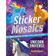 image //www.c...Sticker Mosaics: Unicorn Universe: Create Magical Pictures with 2086 Stickers! Paperback Moore Gareth