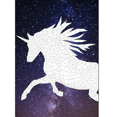 imagSticker Mosaics: Unicorn Universe: Create Magical Pictures with 2086 Stickers! Paperback Moore Gareth