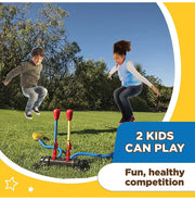 image //www.c...Stomp Rocket Original Dueling Rocket Launcher with 4 Flying Rockets