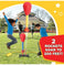 imag2Stomp Rocket Original Dueling Rocket Launcher with 4 Flying Rockets