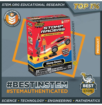 imagStomp Rocket Original Racers Car Launcher for Kids with 1 Race Car