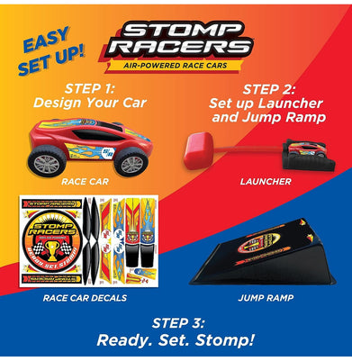 imagStomp Rocket Original Racers Car Launcher for Kids with 1 Race Car
