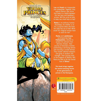 imagStories Of Young Princes: From The Ramayana Paperback Rupa Publications India and Amar Chitra Katha