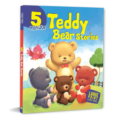 imagStory Book: 5 Minute Teddy Bear Stories : Large Print Story Book Paperback Om Books Editorial Team