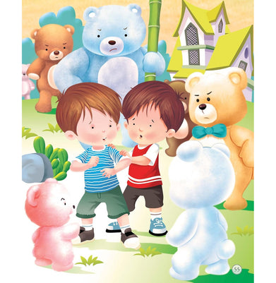 imagStory Book: 5 Minute Teddy Bear Stories : Large Print Story Book Paperback Om Books Editorial Team