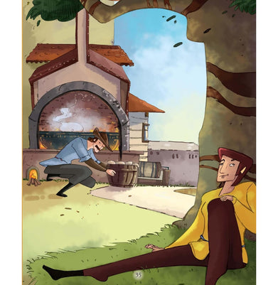 imagStory Book: Rochak Baal Kathayein : Large Print Story Book : Stories for Boys Paperback Om Books Editorial Team