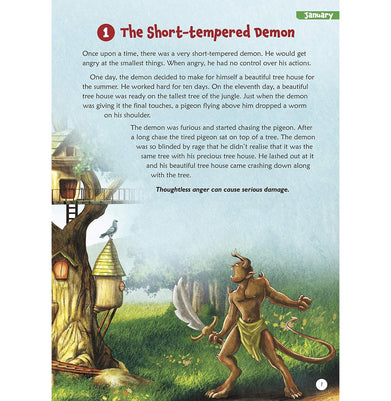 imagStory books : 365 Moral Stories Illustrated stories for Children 365 Series Hardcover Om Books Editorial Team