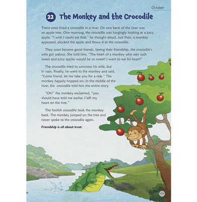 imagStory books : 365 Moral Stories Illustrated stories for Children 365 Series Hardcover Om Books Editorial Team