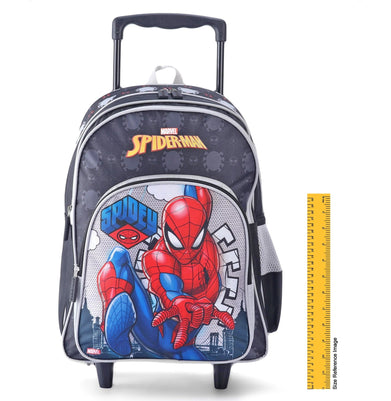 imagStriders-Spiderman School Bag 40cm Trolley- MVL098