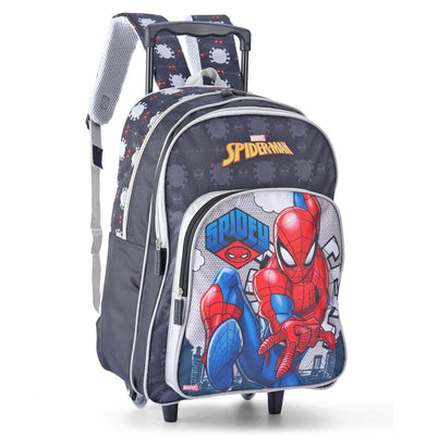 imagStriders-Spiderman School Bag 40cm Trolley- MVL098