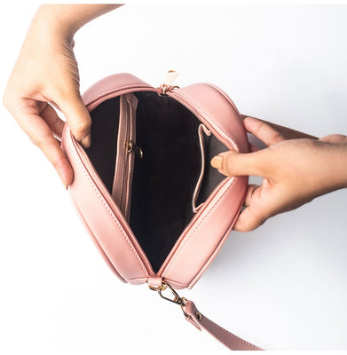 imagStrokes-Peachy Crane Paradise Orbit Sling Bag