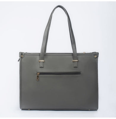 imagStrokes-Slate Grey Box Tote Bag