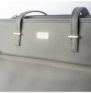 image //www.c...Strokes-Slate Grey Box Tote Bag