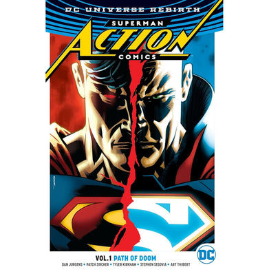imagSupeman: Action Comics Vol. 1: Path Of Paperback Jurgens Dan; Kirkham Tyler; Zircher Patch; Segovia Stephen and Thibert Art