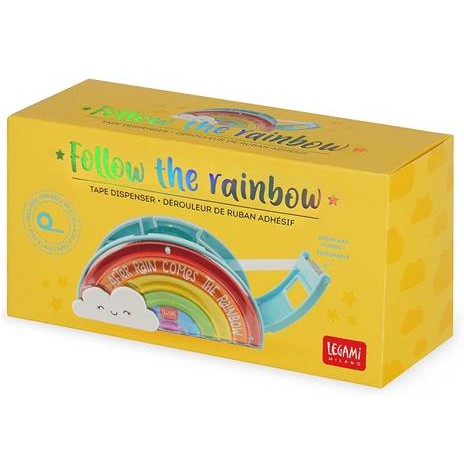 Vibrant Rainbow Tape Dispenser By Legami